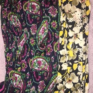 two vera bradley scarfs!